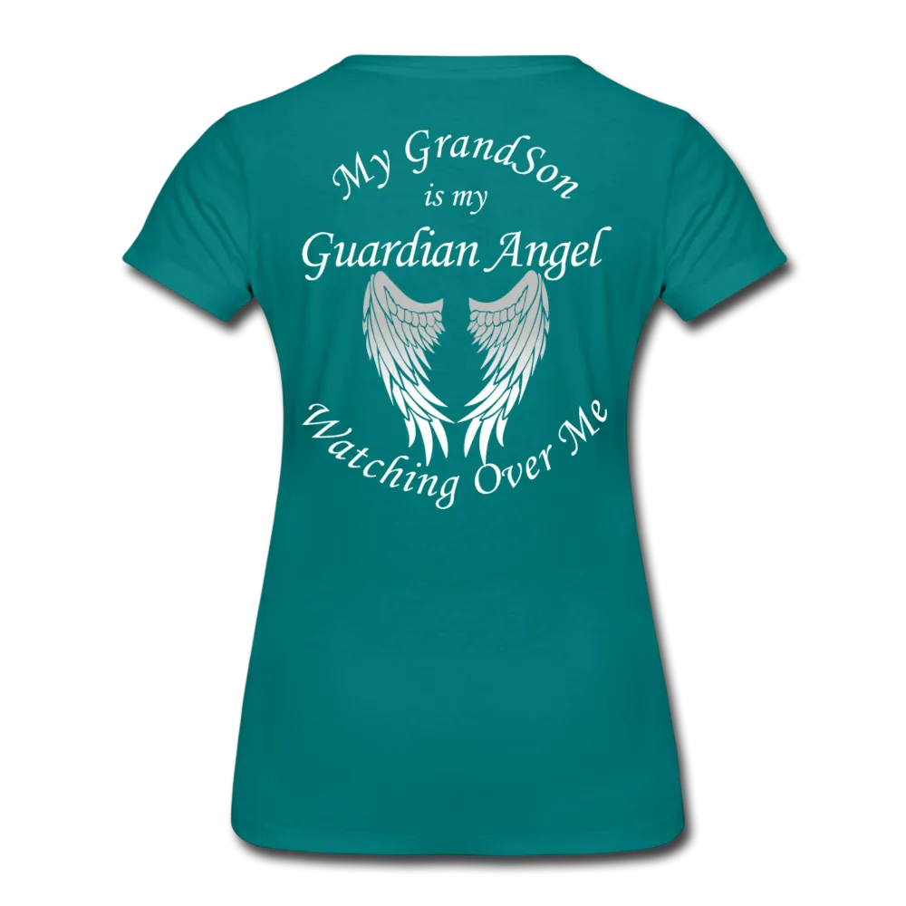 Grandson Guardian Angel Women’s Premium T-Shirt (CK1472W)