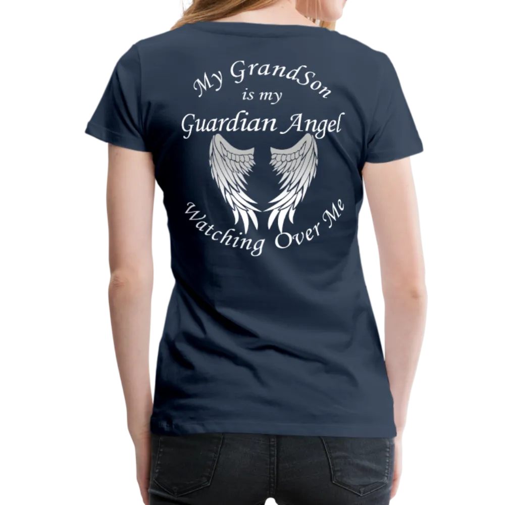 Grandson Guardian Angel Women’s Premium T-Shirt (CK1472W)