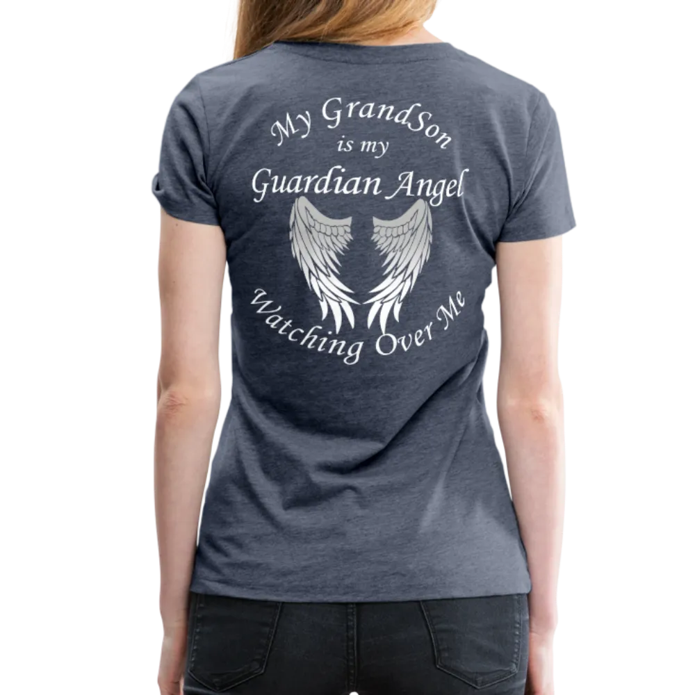 Grandson Guardian Angel Women’s Premium T-Shirt (CK1472W)