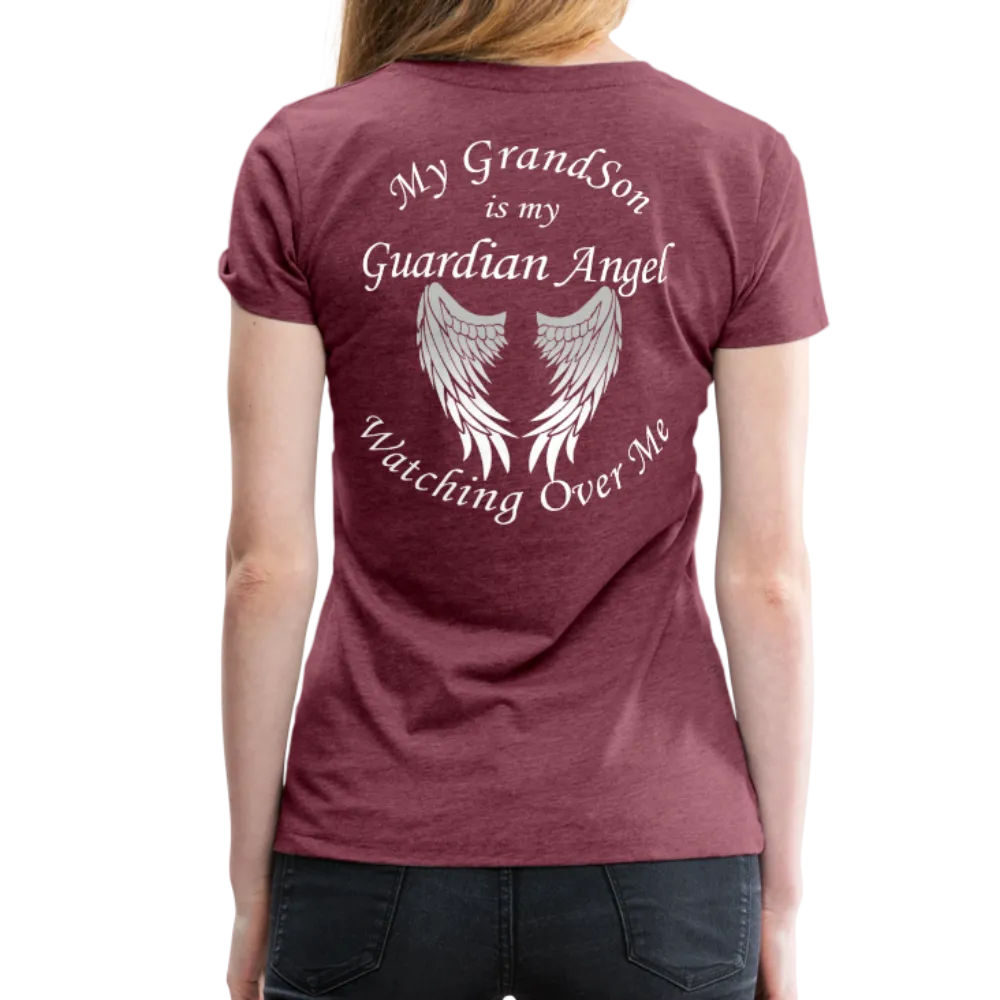 Grandson Guardian Angel Women’s Premium T-Shirt (CK1472W)