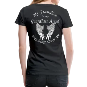 Grandson Guardian Angel Women’s Premium T-Shirt (CK1472W)