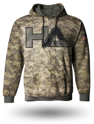HA Camo Hoodie