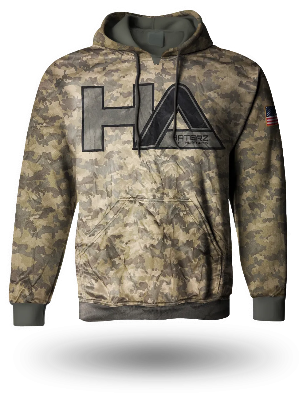 HA Camo Hoodie