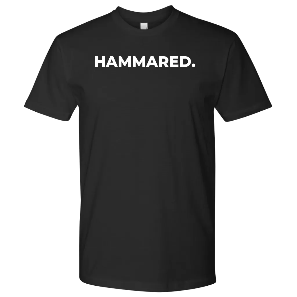 Hammared w Logo T Shirt
