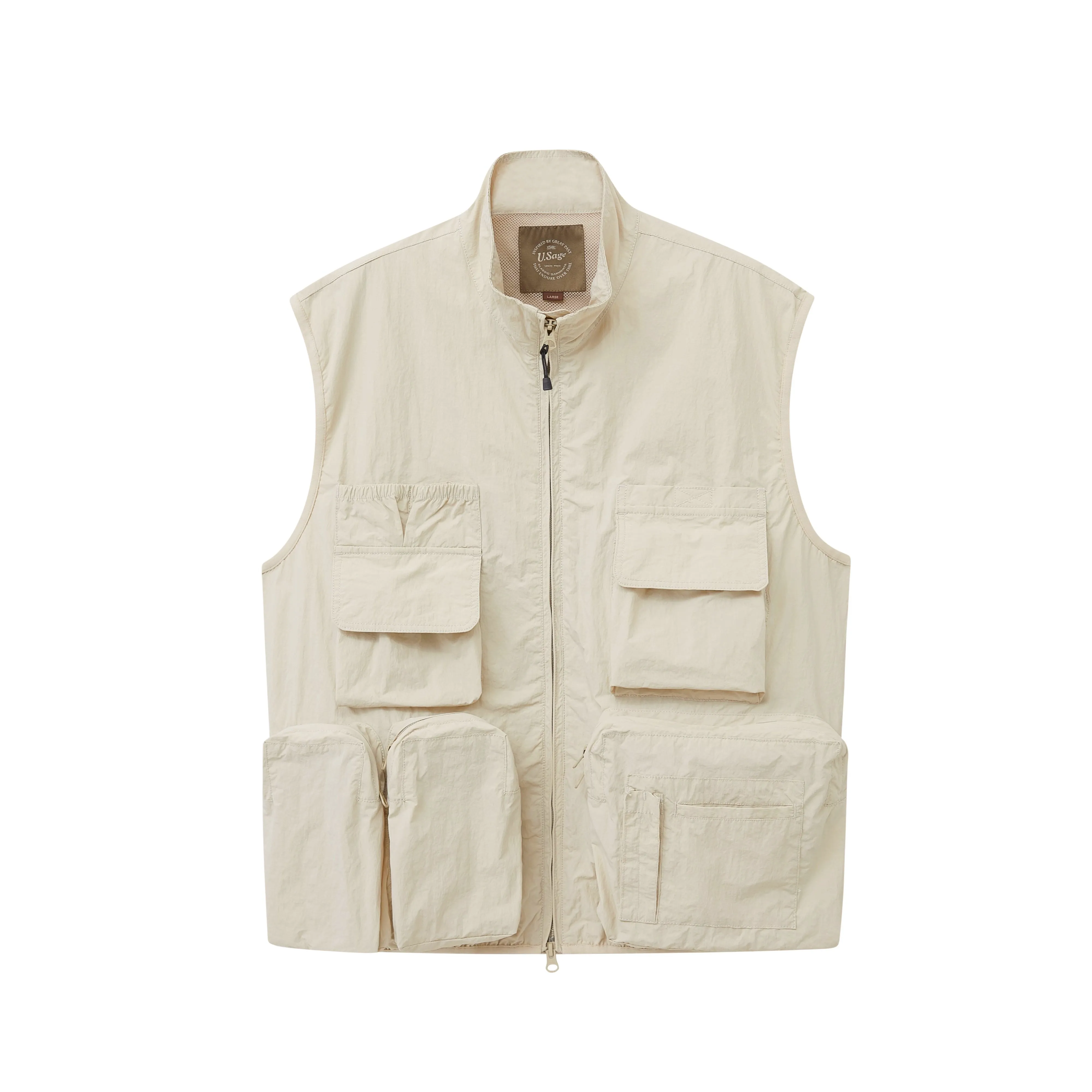 High-Density Multi-Pocket Photographer Vest