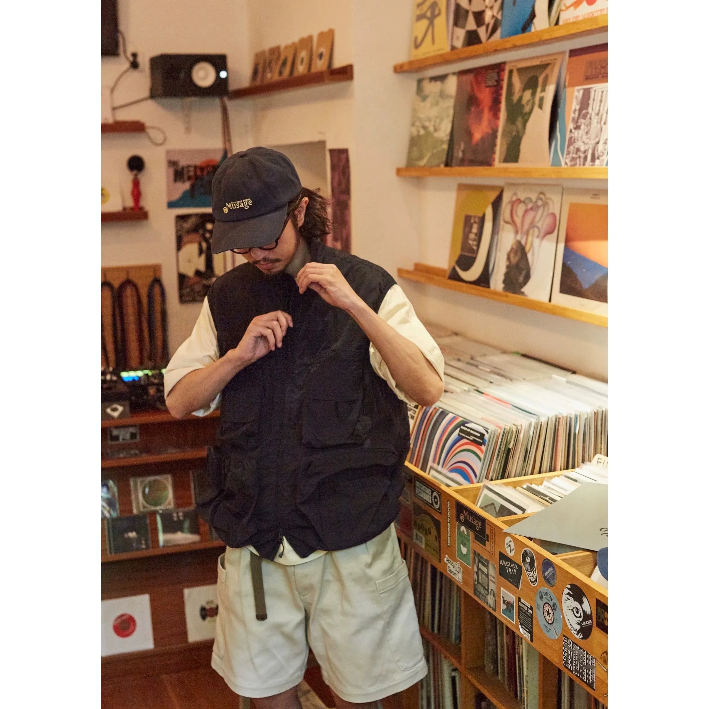High-Density Multi-Pocket Photographer Vest