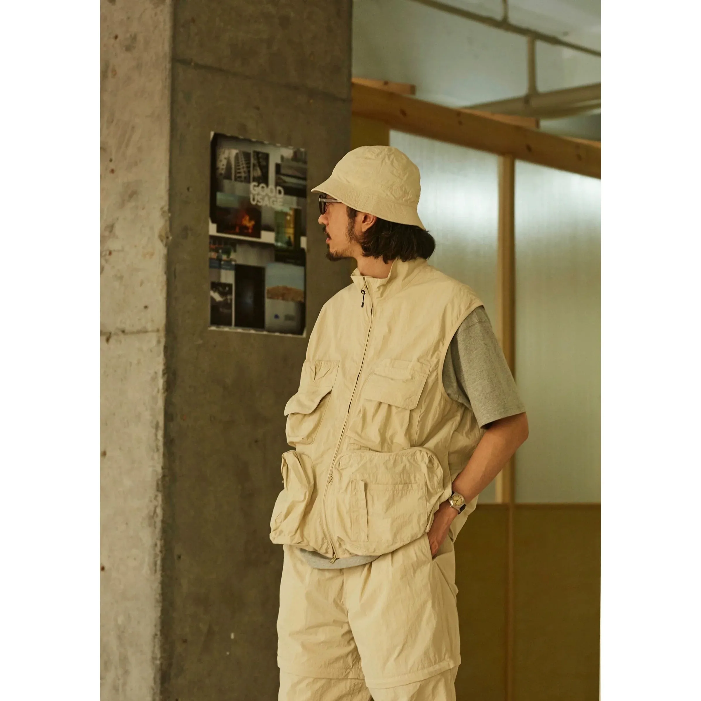 High-Density Multi-Pocket Photographer Vest