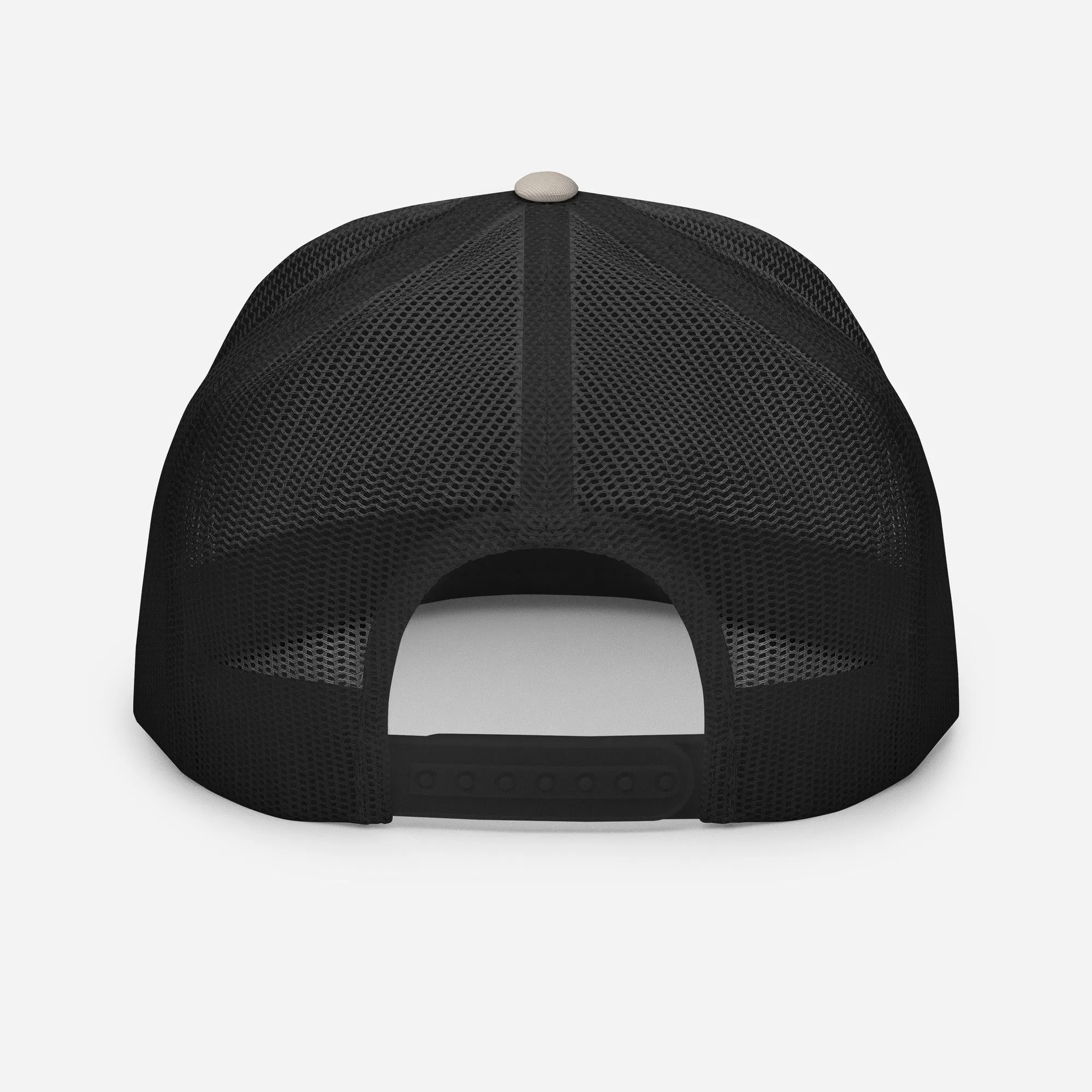 Homewood CA Flag Snowboard Trucker Cap