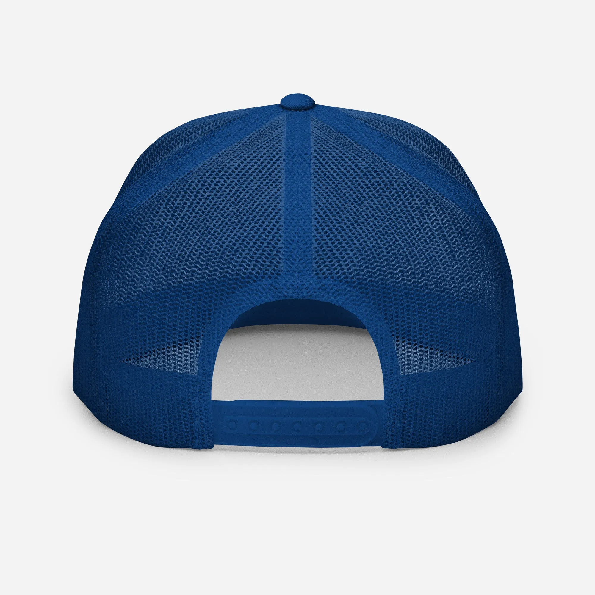 Homewood CA Flag Snowboard Trucker Cap