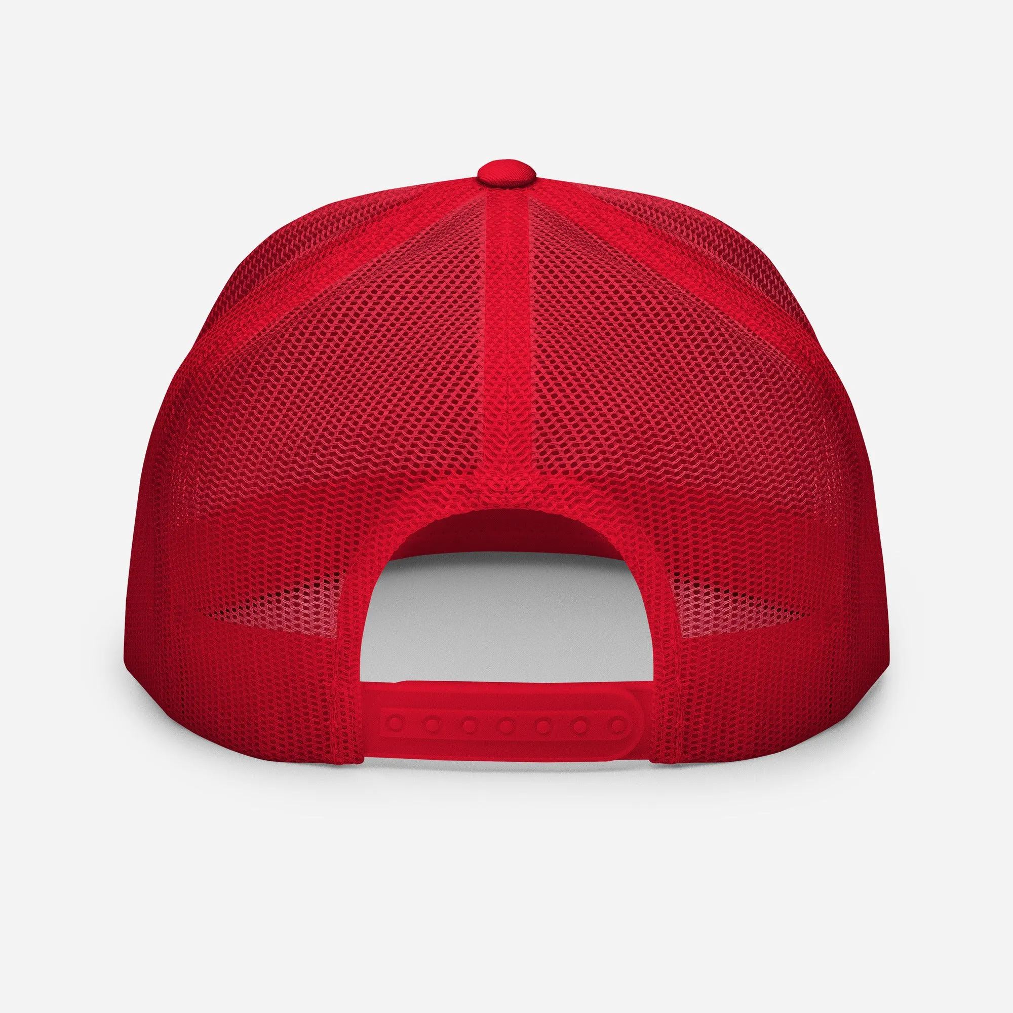 Homewood CA Flag Snowboard Trucker Cap