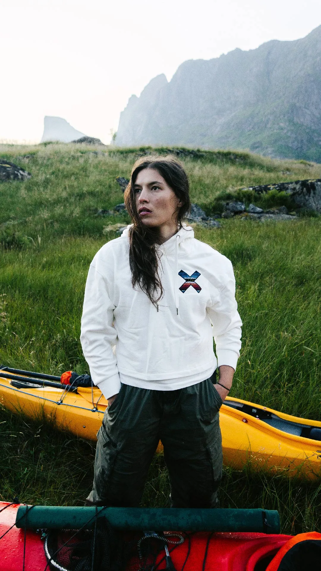 HOODIE CLASSIC BLANCO ROTO