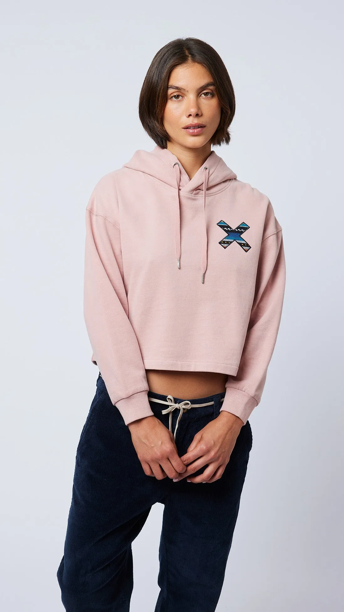 HOODIE MUJER CLASSIC PEACH
