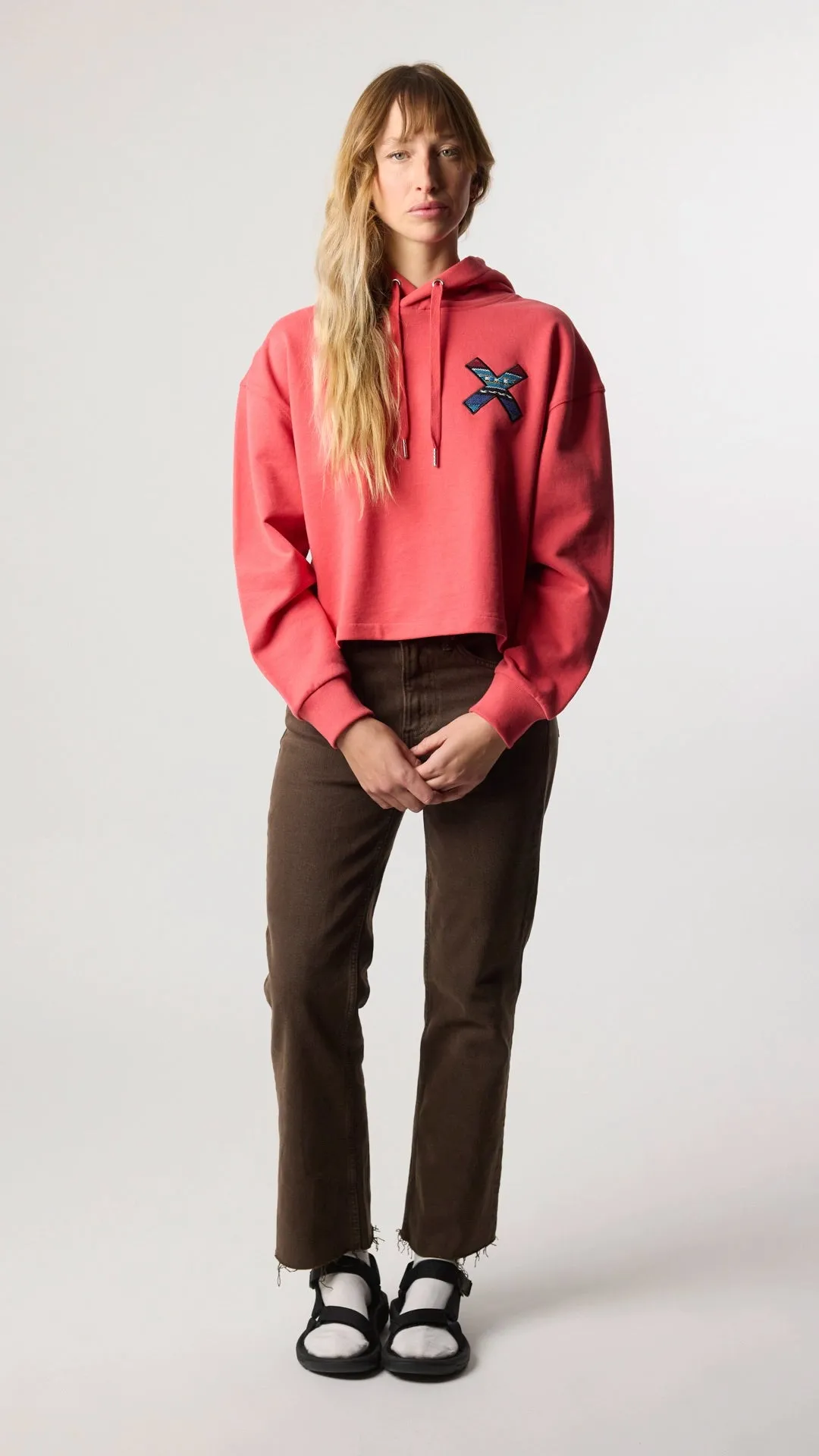 HOODIE MUJER CLASSIC ROJA