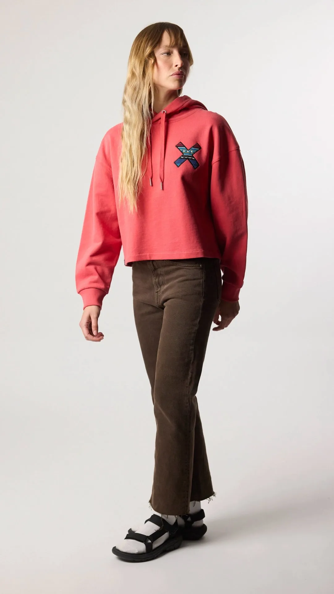 HOODIE MUJER CLASSIC ROJA