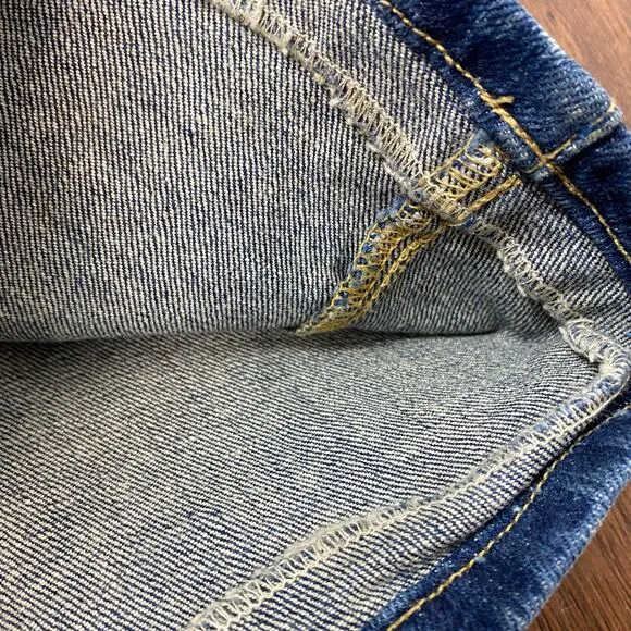 Hudson Retro Boho Sailor Flare Trouser Jeans Size 28/6 Patch Pockets
