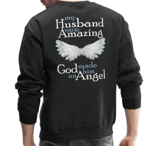 Husband Amazing Angel Crewneck Sweatshirt