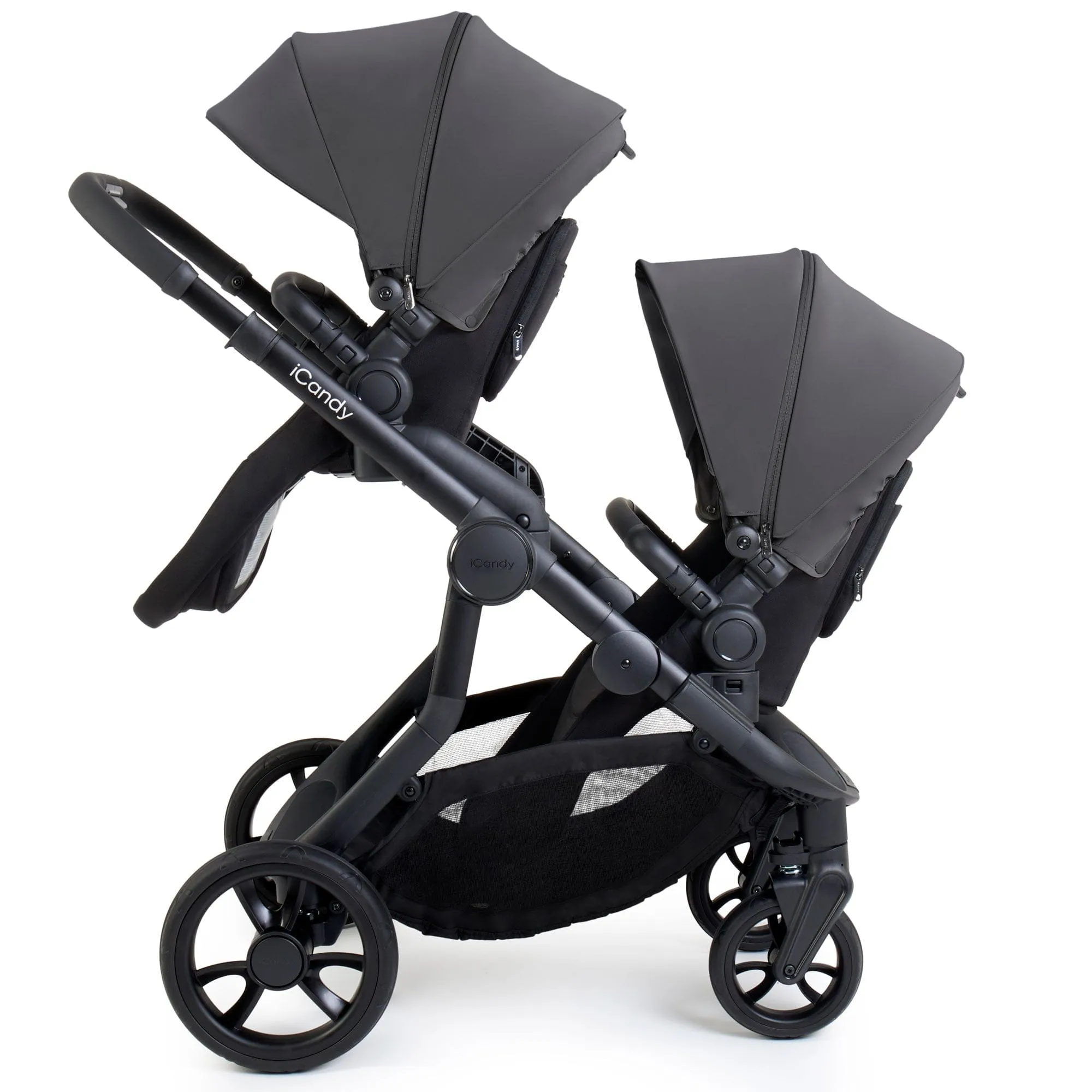 iCandy Orange 4 Double Cybex Travel System in Fossil