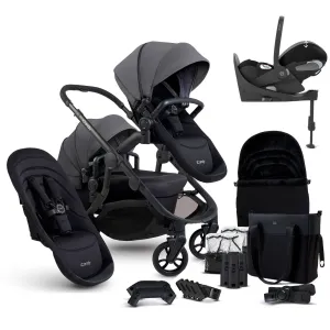 iCandy Orange 4 Double Cybex Travel System in Fossil