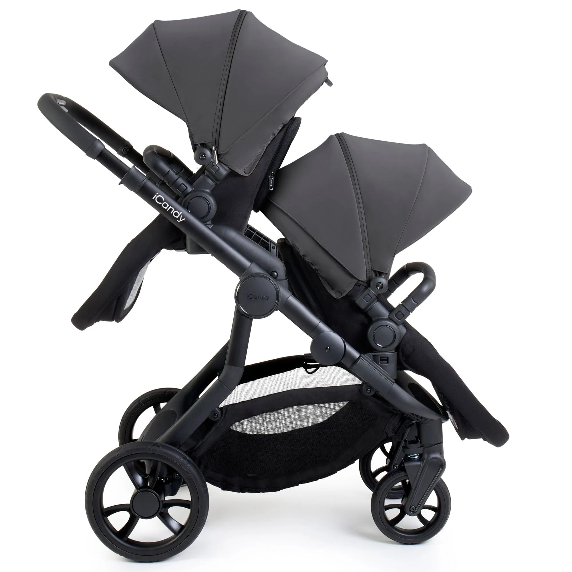 iCandy Orange 4 Double Cybex Travel System in Fossil