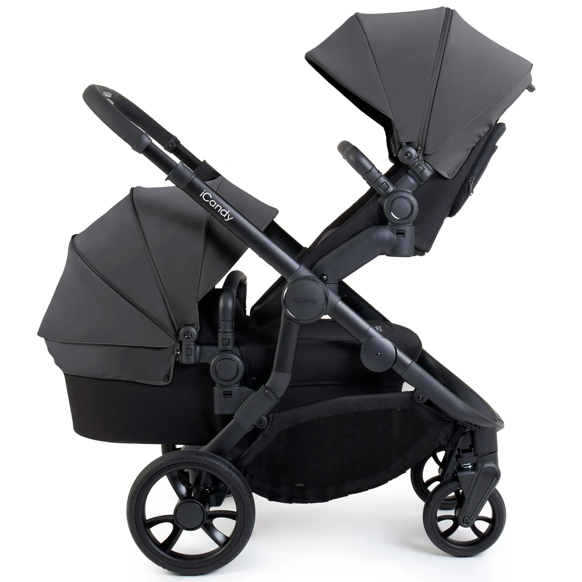 iCandy Orange 4 Double Cybex Travel System in Fossil