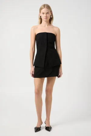 INNATE STRAPLESS BODICE | BLACK