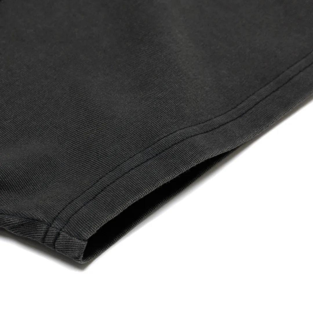 Jamaica-Nigeria Love Oversized Varsity Tee - Black