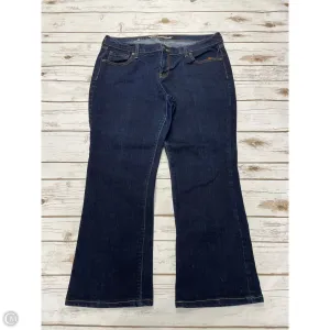 Jeans Straight By Old Navy In Blue Denim, Size: 14