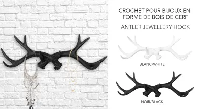 Jewelry Hook Antlers Cozy Cabin Collection