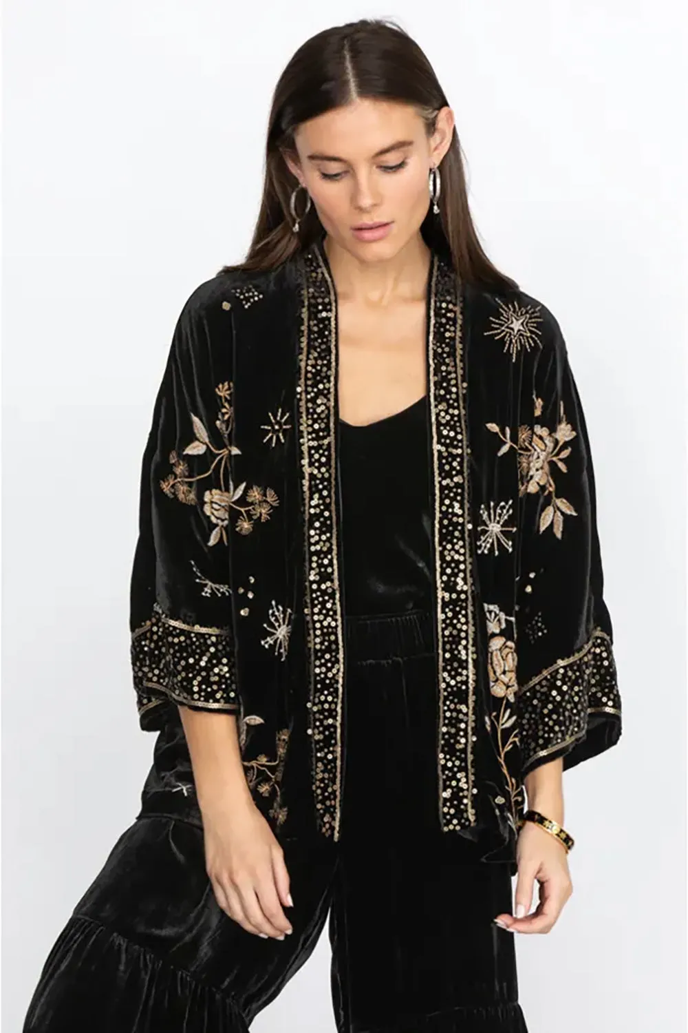 Johnny Was Ally Velvet Kimono J47422-0