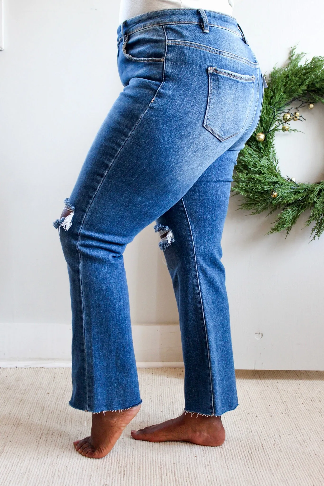 Jolee Slim Straight Jean • Medium Wash - PLUS
