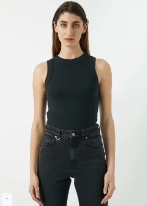 Jonesy Singlet Black
