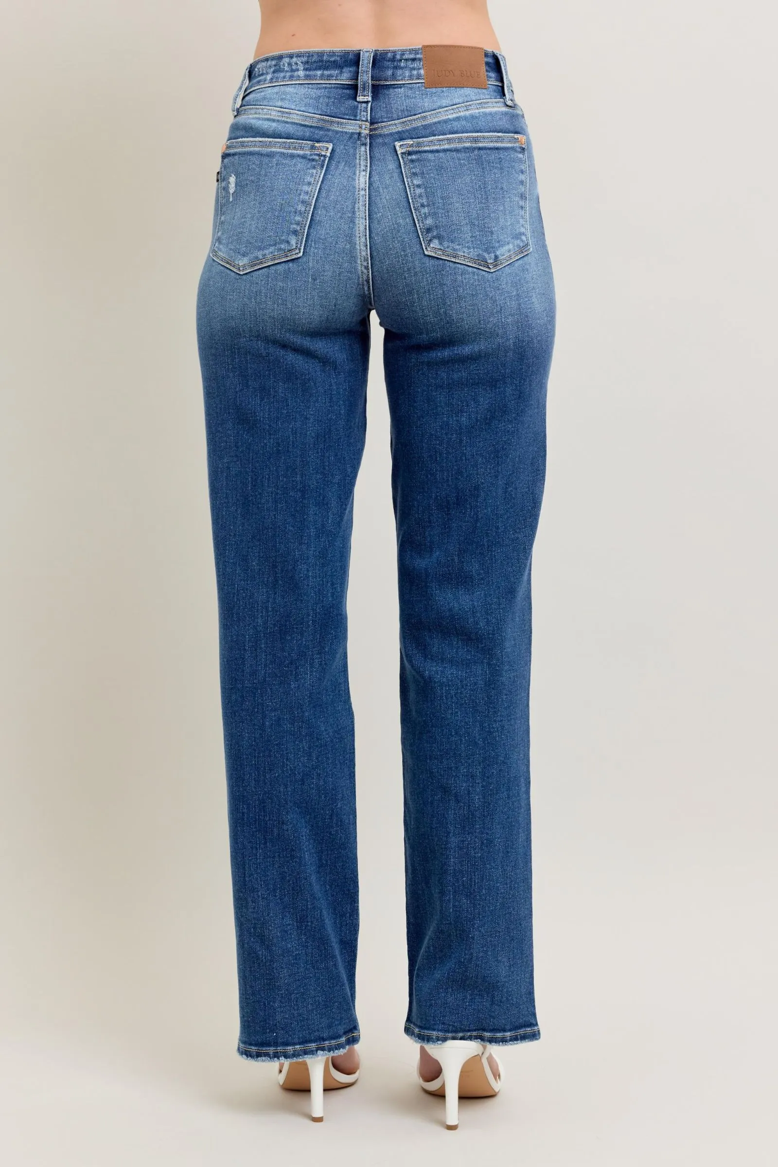 Judy Blue High Waist 90's Straight Leg