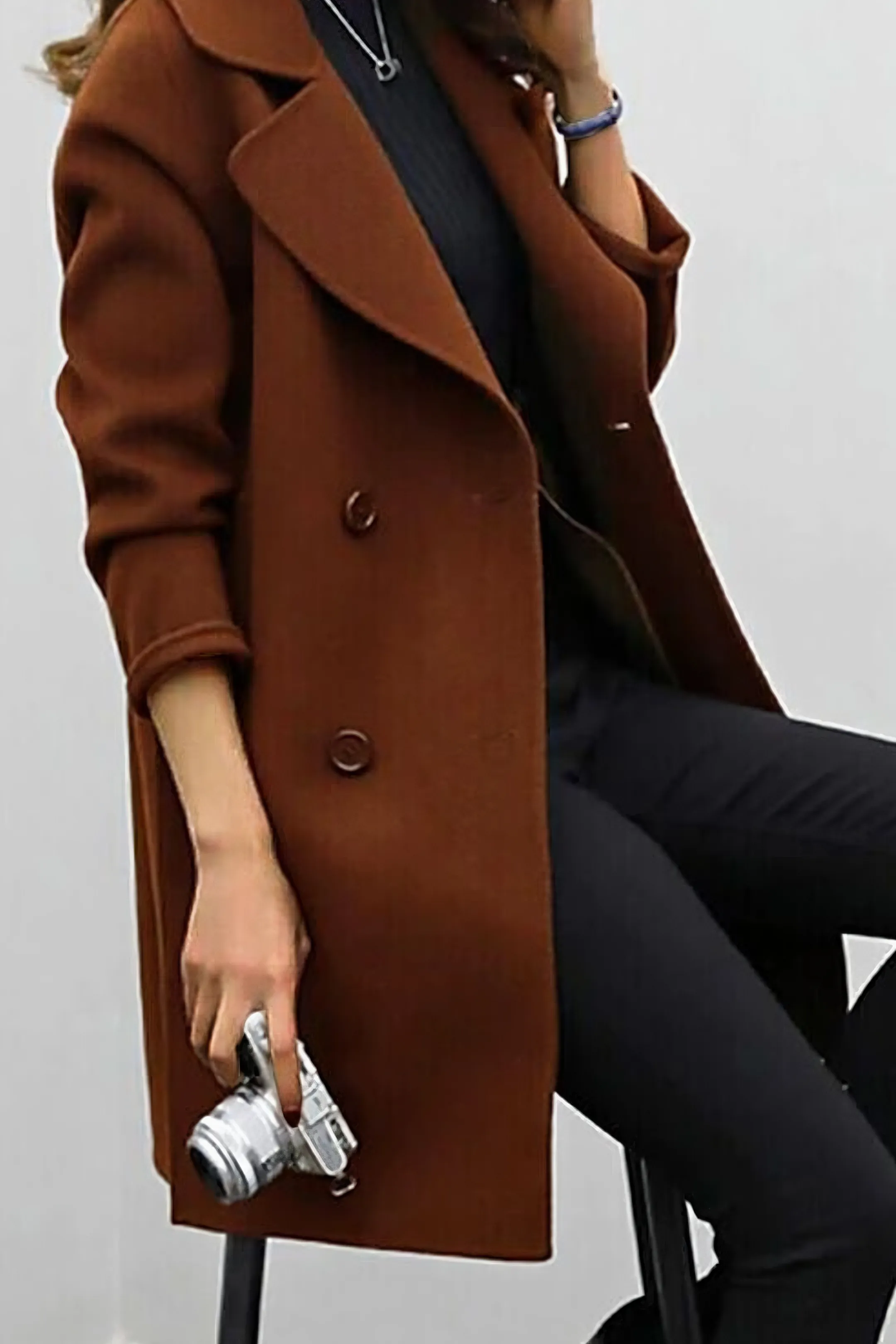 Katherene - Long trench coat