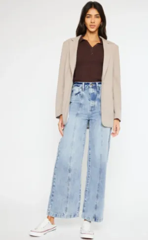 KC7396L Kancan Mara Ultra High Rise 90's Wide Leg Jeans
