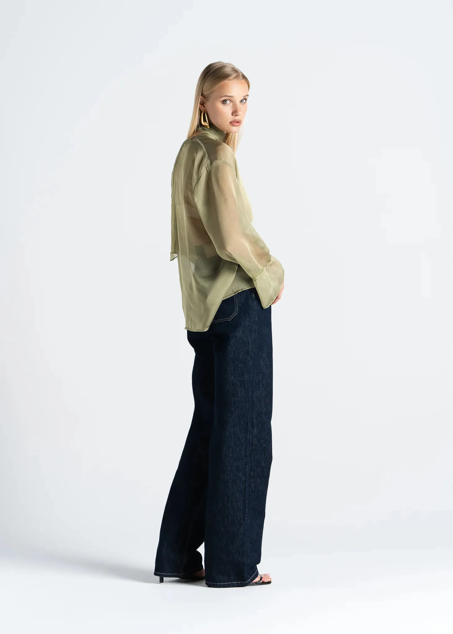 Knox Relaxed Straight Jeans Dark Blue