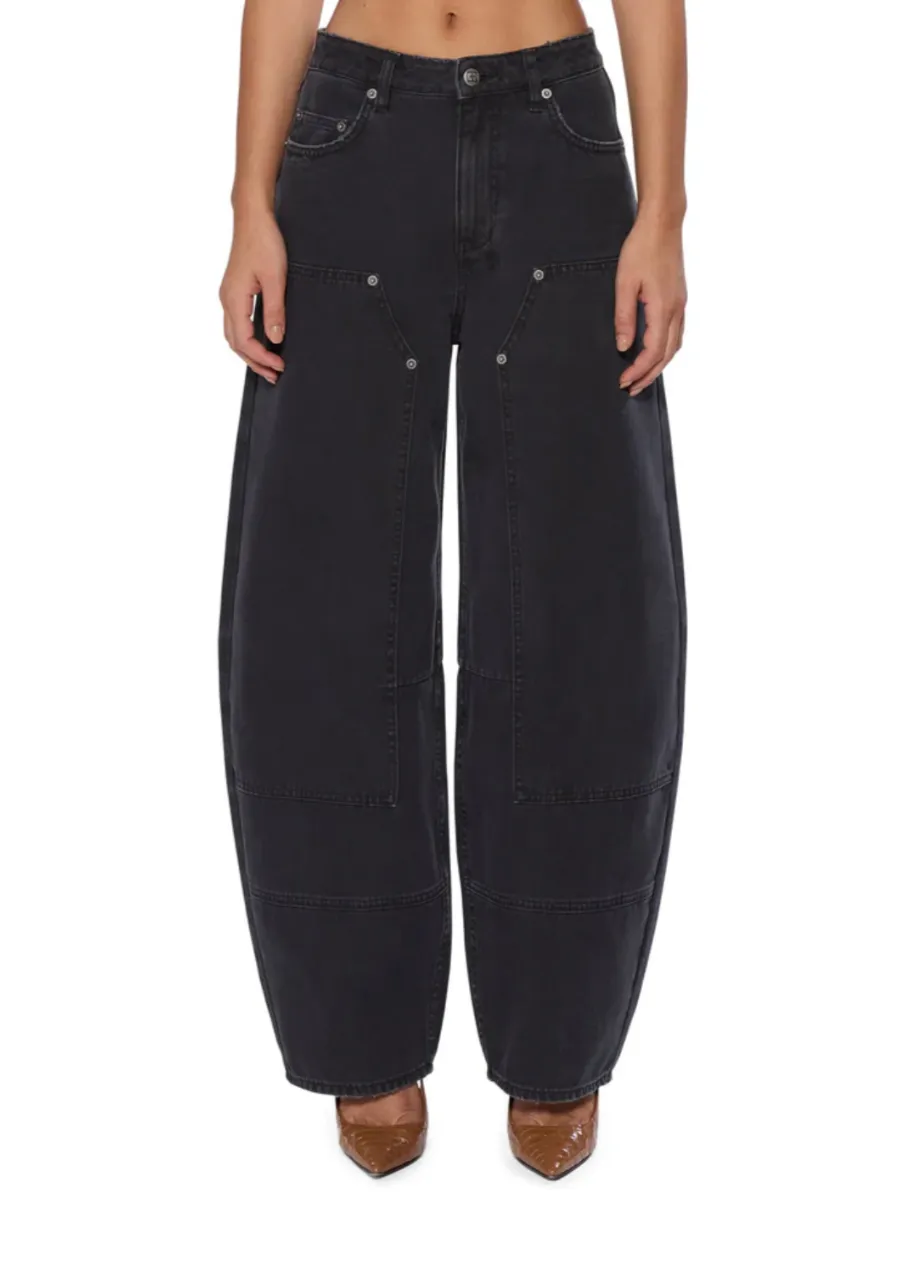 KSUBI Barrel Carpenter Jean - Black