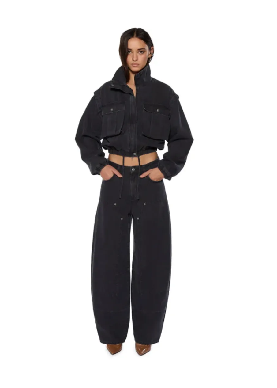 KSUBI Barrel Carpenter Jean - Black