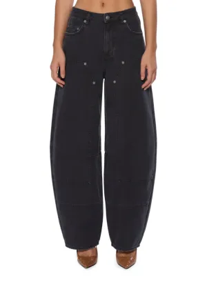 KSUBI Barrel Carpenter Jean - Black