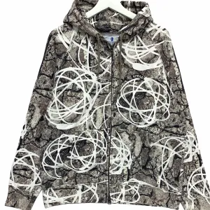 [L] NITRAID X FUTURA REAL STONE CAMO HOODIE GREY