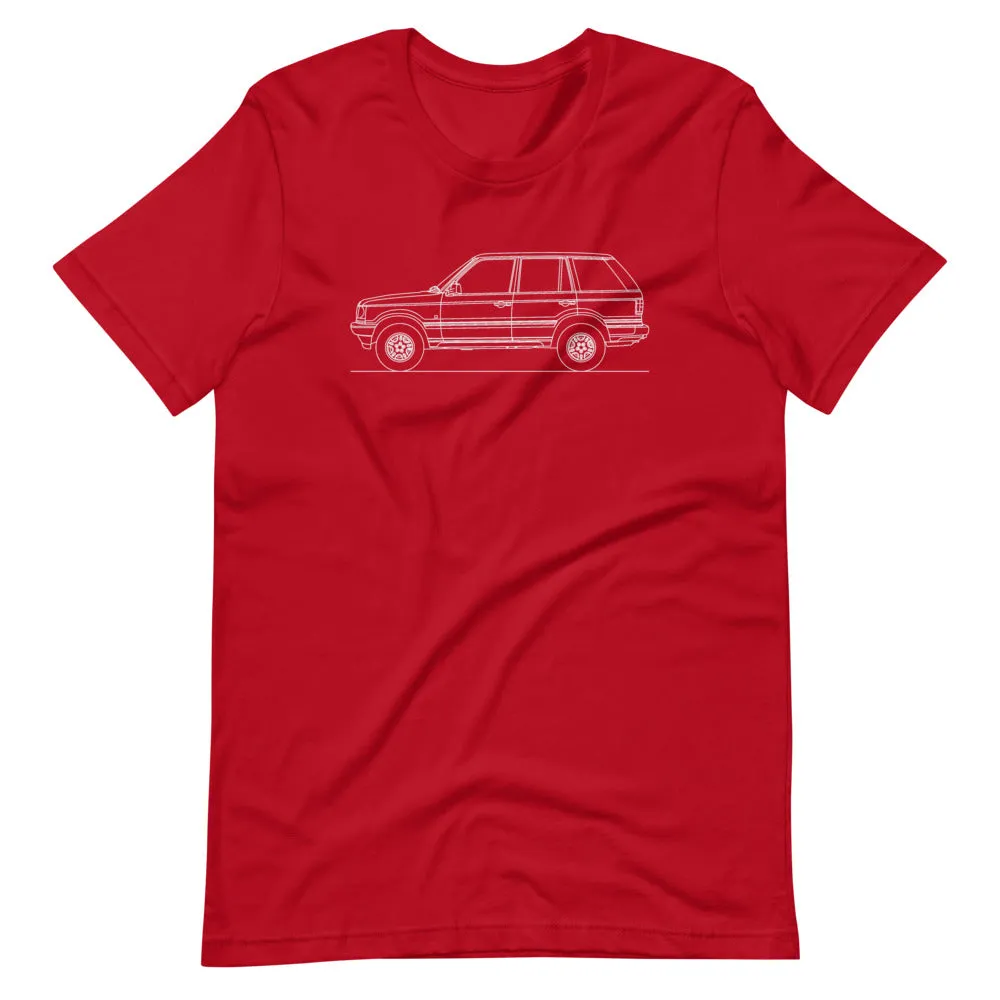 Land Rover Range Rover P38A silhouette T-shirt