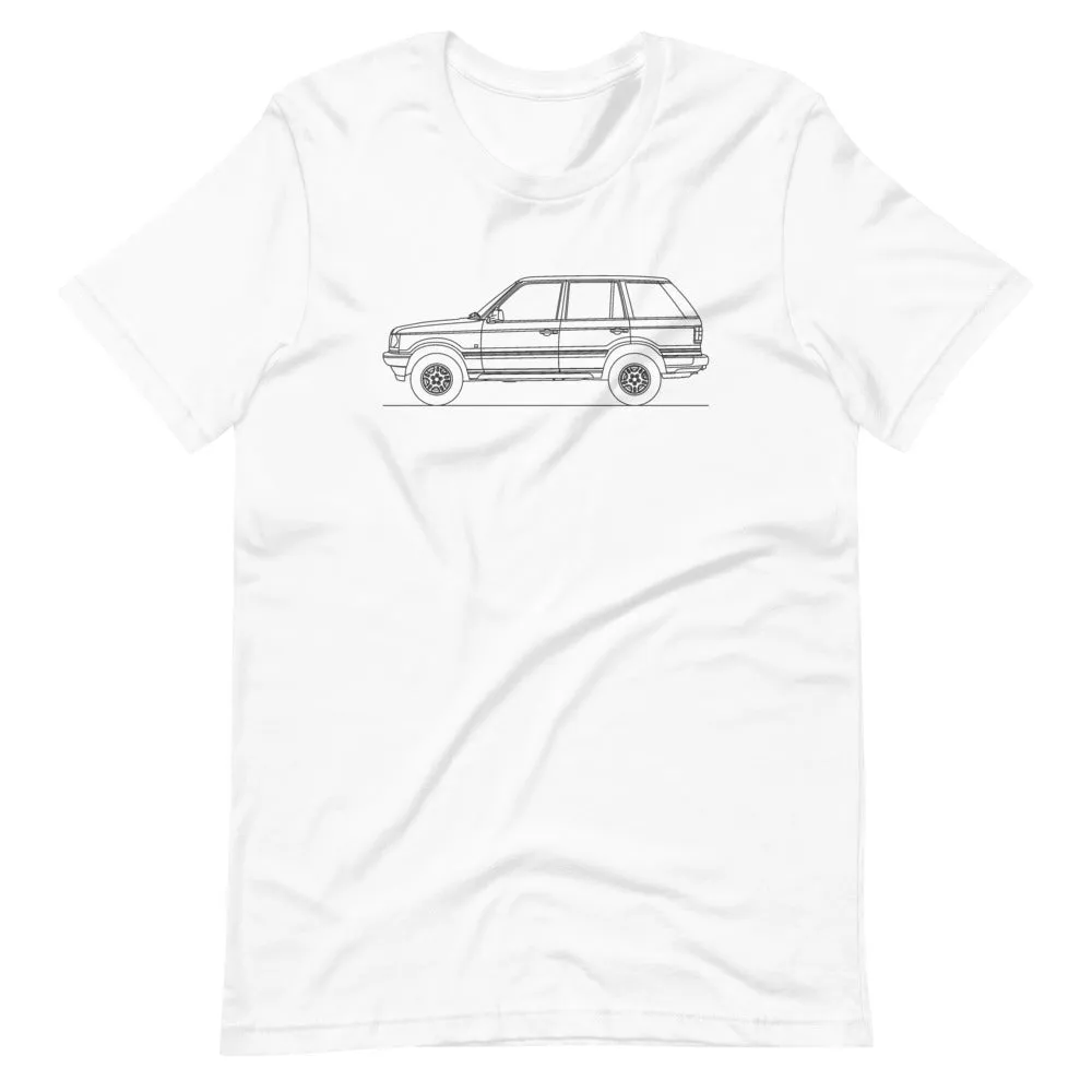 Land Rover Range Rover P38A silhouette T-shirt