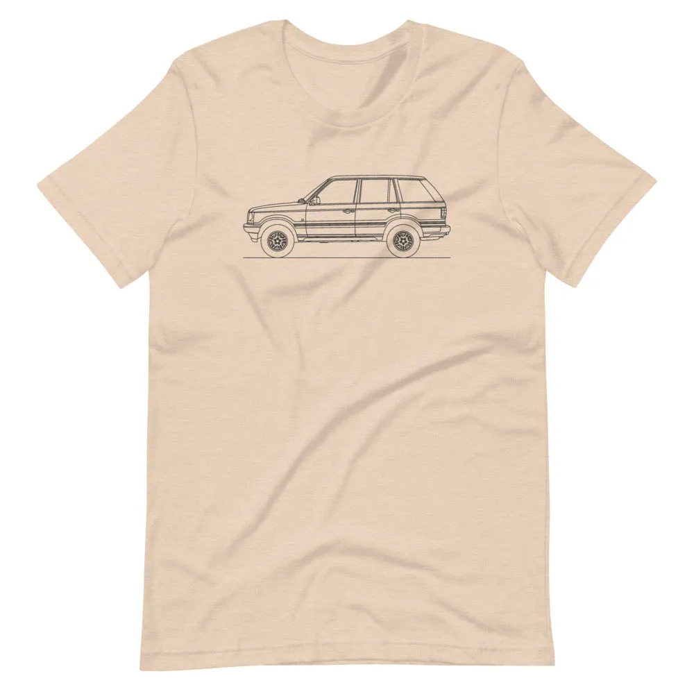 Land Rover Range Rover P38A silhouette T-shirt