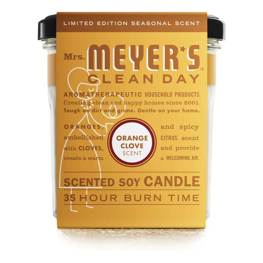 Large Soy Candle - Orange Clove