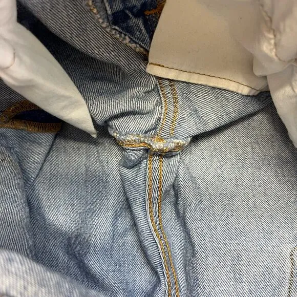 Levi's 501XX Jeans Women's W24 L26 (0) Big E Button Fly Light Stone Normcore