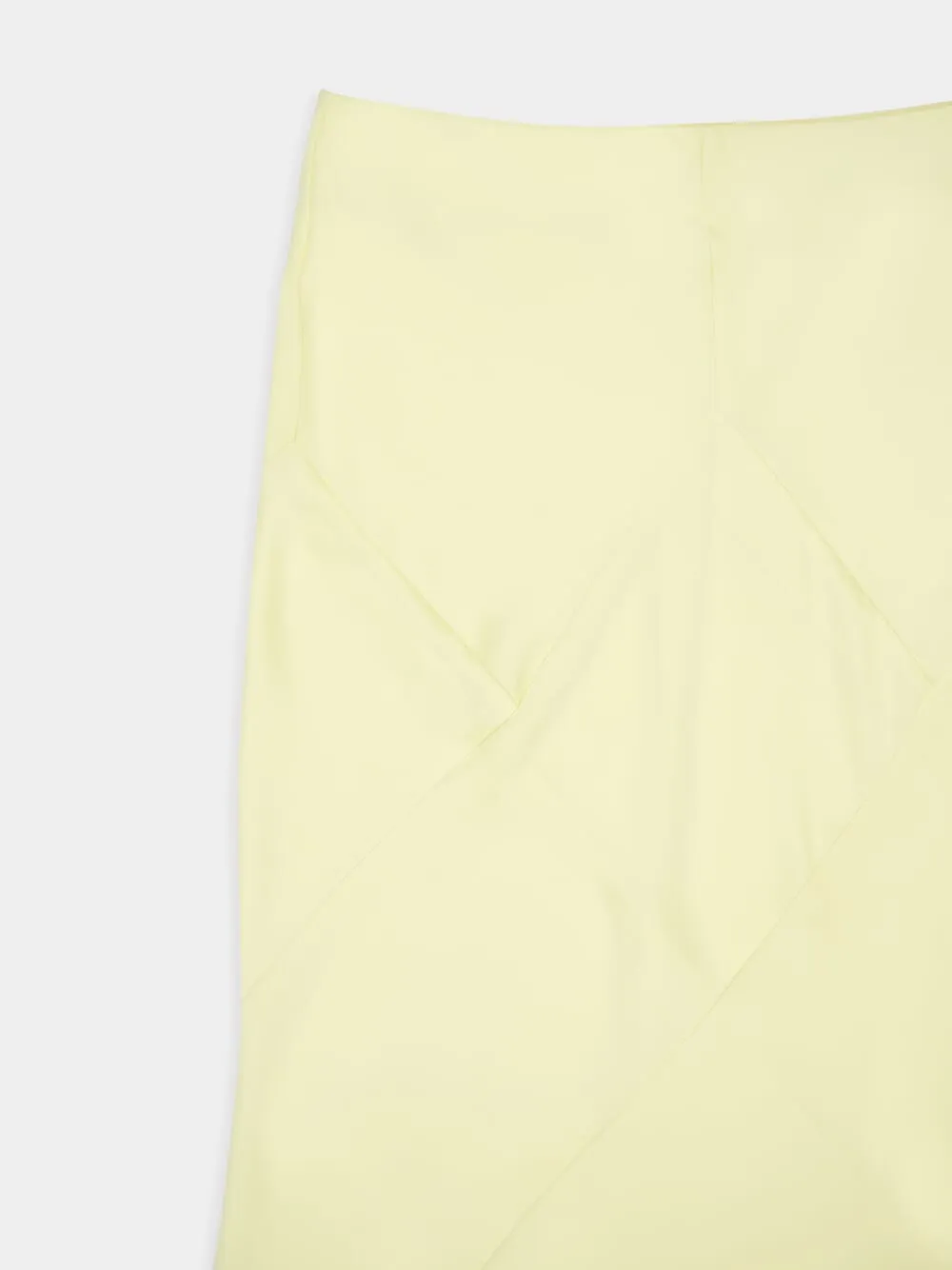 Light Yellow Maxi Skirt