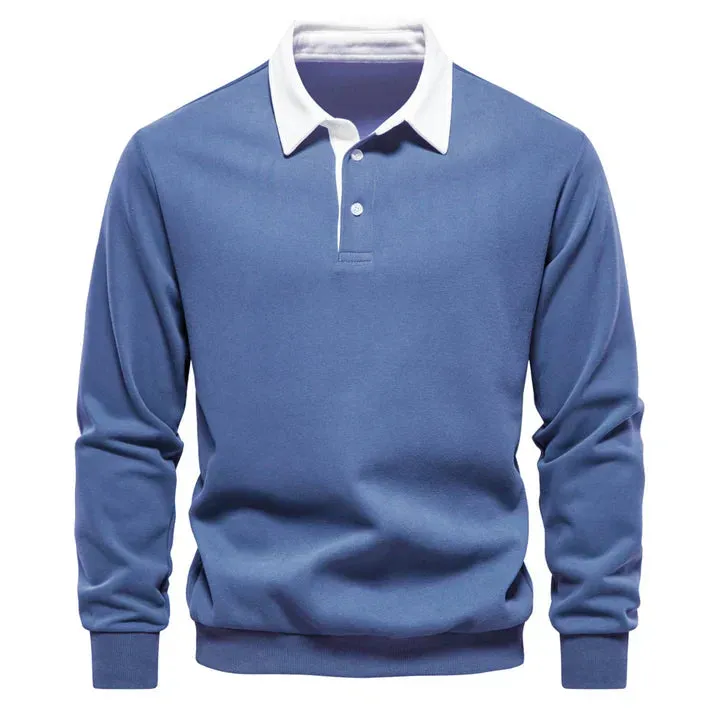 Long-sleeved Björn classic polo shirt