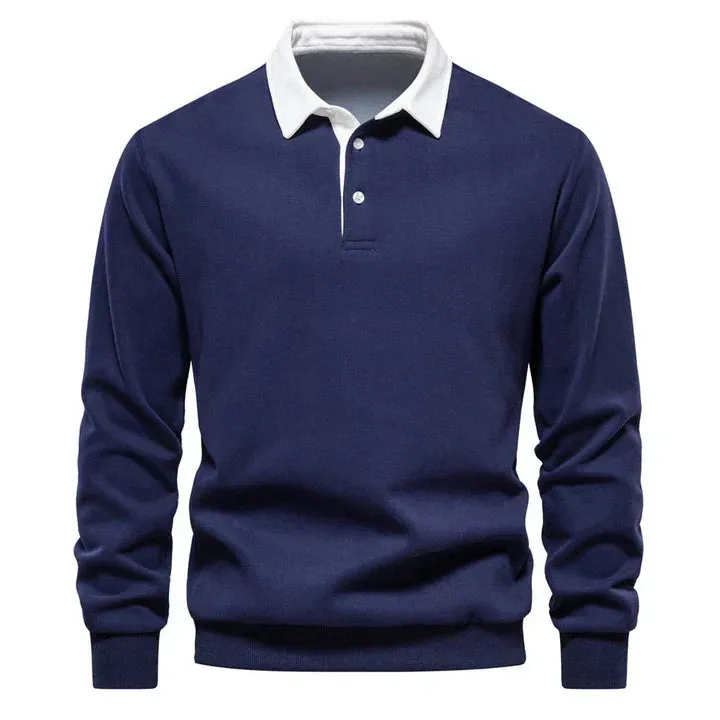 Long-sleeved Björn classic polo shirt