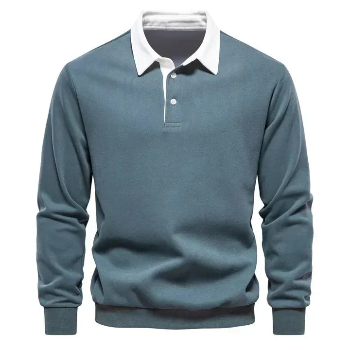Long-sleeved Björn classic polo shirt