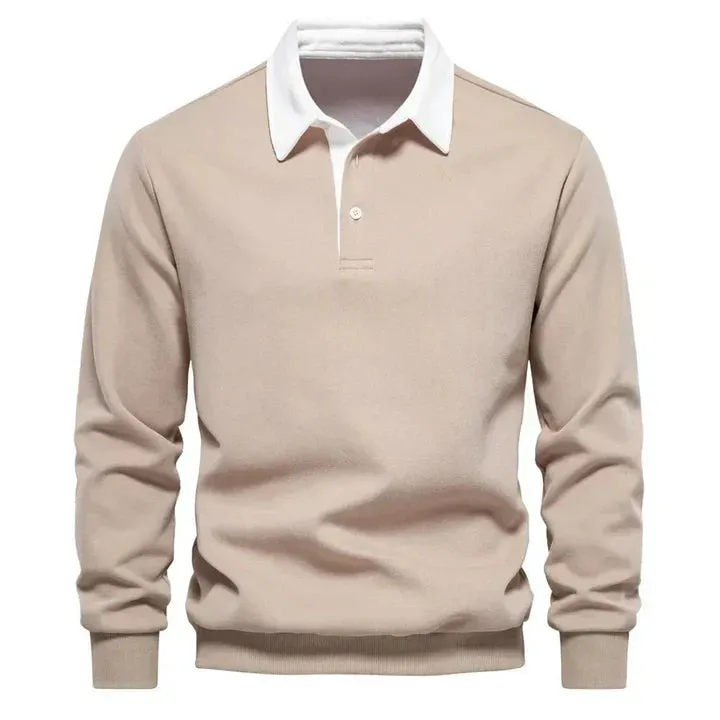 Long-sleeved Björn classic polo shirt