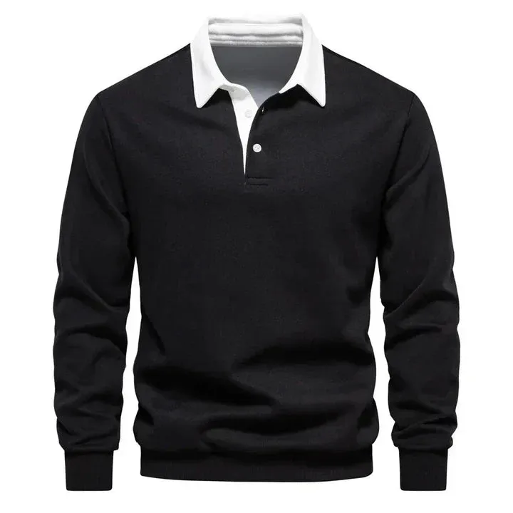 Long-sleeved Björn classic polo shirt